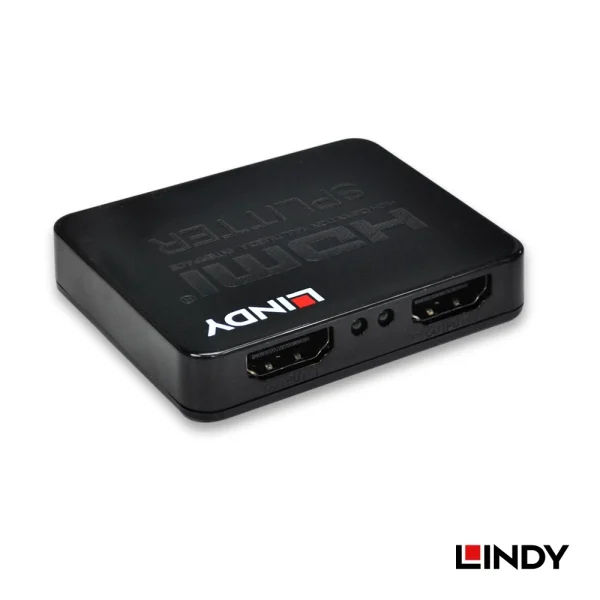 tw-11134207-7r98x-luuew4712bbf7d 【 大林電子 】 LINDY 林帝 迷你型HDMI1.4 10.2G 一進二出分配器 38157