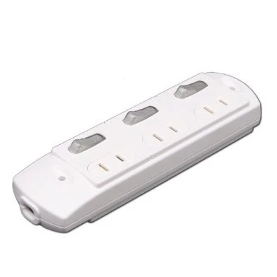 【 大林電子 】雙日電器 DR-8C 防雷突波 插接器 110V 2P 3開3插 附燈開關 自動安全防護蓋 附螺絲