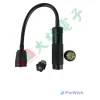 【 大林電子 】LED 工作維修燈工作燈 磁吸軟管變焦 手電筒 T6 360度轉動 18650 電池另購