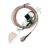 【 大林電子 】無線電用1.5D銀線訊號線(M公-L型M座)