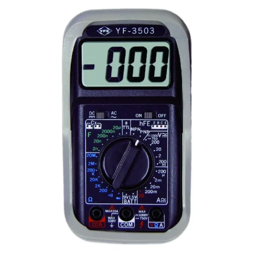【 大林電子 】 TENMARS 世駿 數位式三用電錶 YF-3503