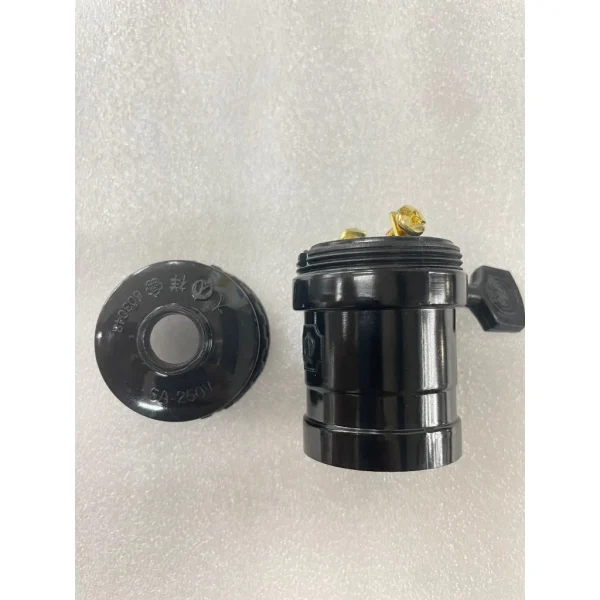 【 大林電子 】燈頭 全電木帶柄燈頭 帶栓燈頭 帶柄燈頭 E27燈頭 燈頭 燈座