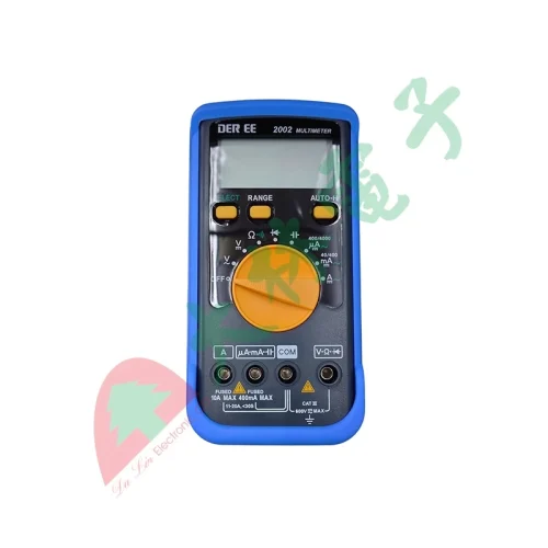 tw-11134207-7r98z-lv4eemvnyu5l11 【 大林電子 】 DER EE 得益 數位型萬用電錶 三用電表 DE-2002
