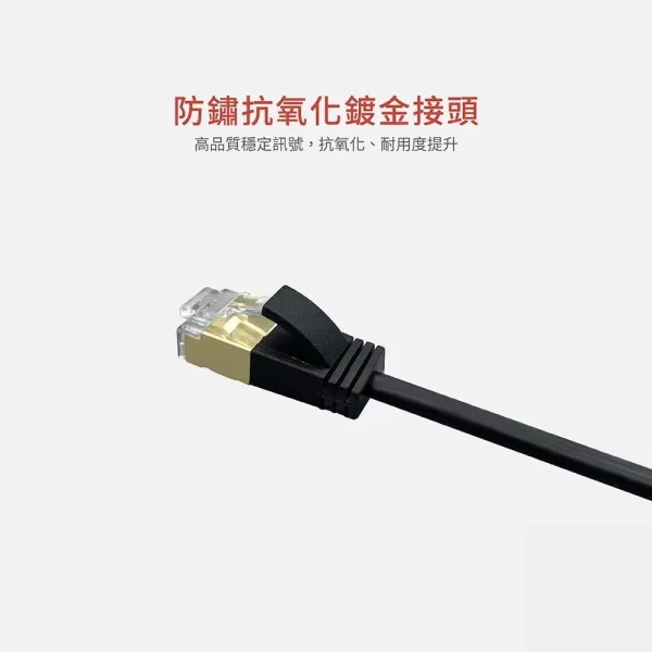 tw-11134207-7r98z-lxjs1gd2h3qe52 【 大林電子 】SOODATEK CAT.7 FFTP 雙遮蔽超高速網路線1米/SLAN7-PC100BL.另有其他長度