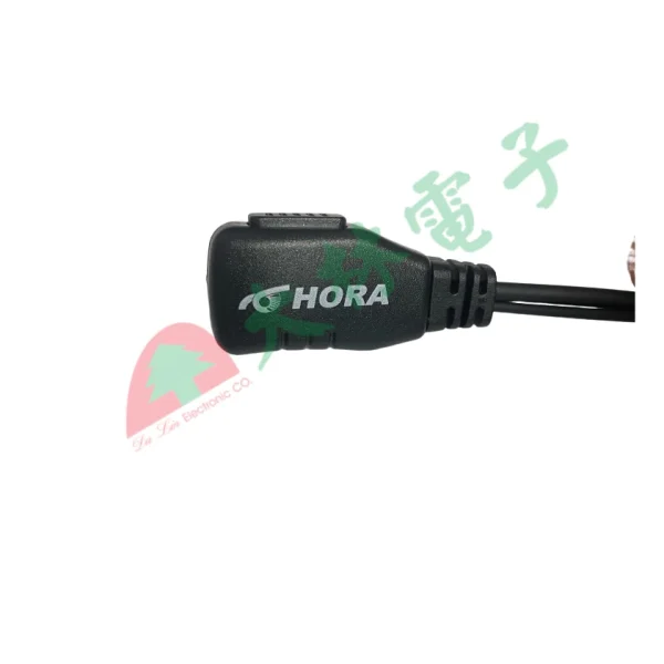 【 大林電子 】 HORA K型 K頭麥克風 無線電用 對講機用 耳機麥克風(空氣導管) HR-502G 台灣製造