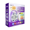 【 大林電子 】 DOUBLE SUN 雙日電器 1開4插3P輕巧型家庭輪座15A 8米 DS-709A-8M