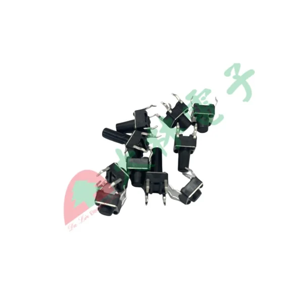 【 大林電子 】輕觸開關 微動按鈕 6*6系列開關 微動四腳開關 按鍵 微動開關輕觸小開關6x6 5入裝