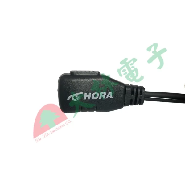 【 大林電子 】 HORA 原廠 K型 K頭麥克風 無線電用 對講機用 耳機麥克風(耳塞式) HR-502 台灣製造