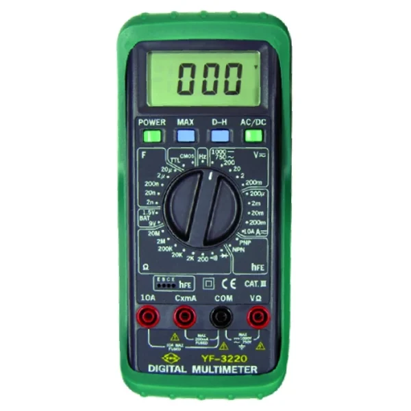 【 大林電子 】 TENMARS 世駿 數位三用電錶 YF-3220