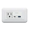 【 大林電子 】朝日電工 P-USB-UR082 埋入式PD20W+QC3.0附單接地插組