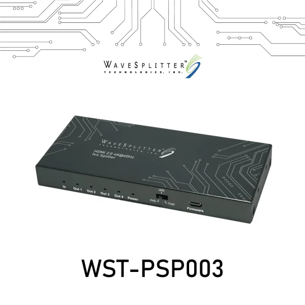 tw-11134207-7ras8-m61ybqejdmwmeb 【 大林電子 】 WAVESPLITTER 威世波 HDMI 2.0 4K 一進四出影像分配器 WST-PSP003