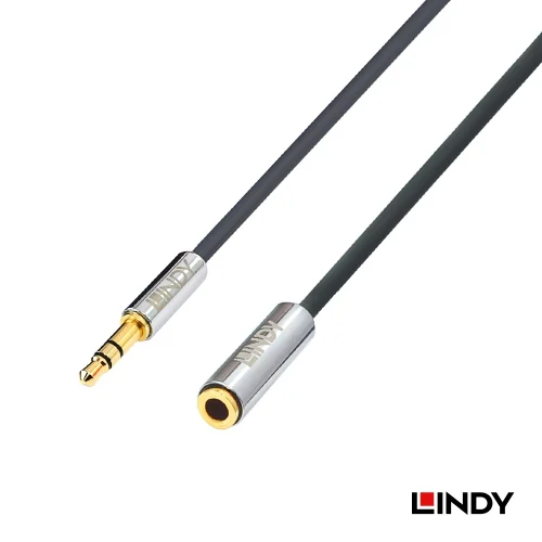 tw-11134207-7ras9-m4x6c15szcht62 【 大林電子 】LINDY 林帝 CROMO LINE 3.5MM立體音源延長線 公對母 5M 35330