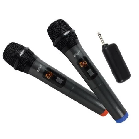 tw-11134207-7rasa-m2yrrx9wbpgke4 【 大林電子 】 BA-7300 雙手握 UHF 輕量型1對2無線麥克風 BSD