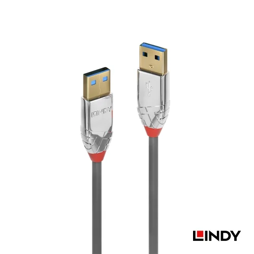 tw-11134207-7rasb-m1dwmt9d1250e4 【 大林電子 】 LINDY 林帝 CROMO LINE USB3.0 公 to 公 傳輸線 1M 36626