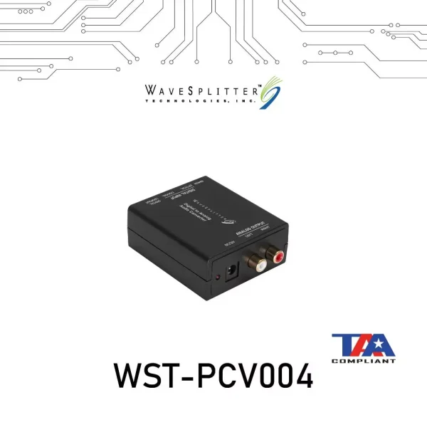 tw-11134207-7rasb-m61yks1ytu3a55 【 大林電子 】 WAVESPLITTER 威世波 數位轉類比音源轉換器 WST-PCV004