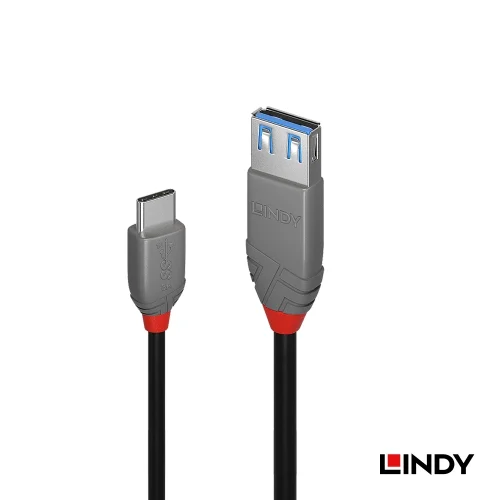 tw-11134207-7rasc-m4x5k6bsi9s18e 【 大林電子 】LINDY 林帝 USB 3.2 Gen2 Type-C公 to USB-A母 OTG傳輸線 36895