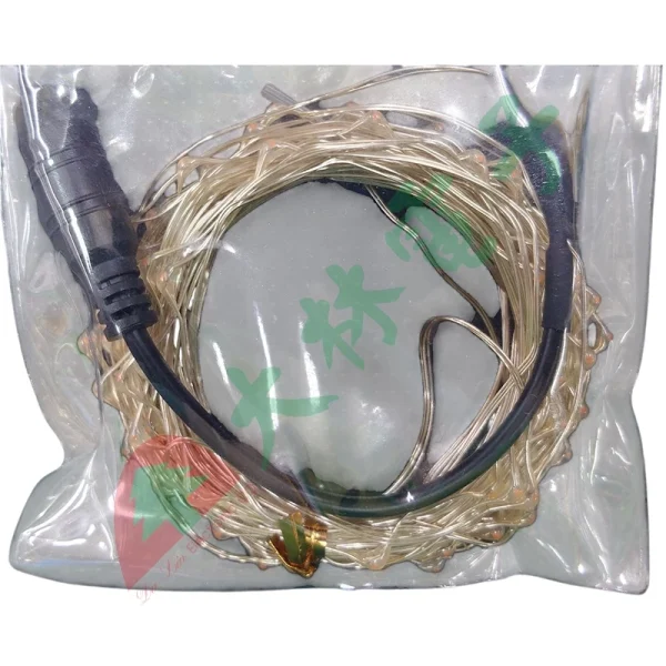 【 大林電子 】防水銀絲燈 DC12V 長度10公尺 變壓器需另購 0948