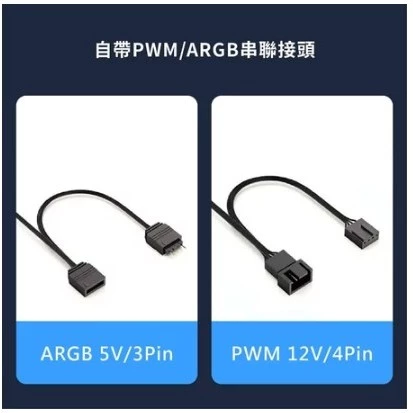 【 大林電子 】 稜鏡 神光同步 12CM/ARGB/PWM 溫控 機殼風扇 機箱風扇 無限鏡風扇 散熱器