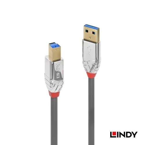 tw-11134207-7rasf-m61zmfw4q2l201 【 大林電子 】LINDY 林帝 CROMO LINE USB3.0 A公 to B公傳輸線 2M 36662