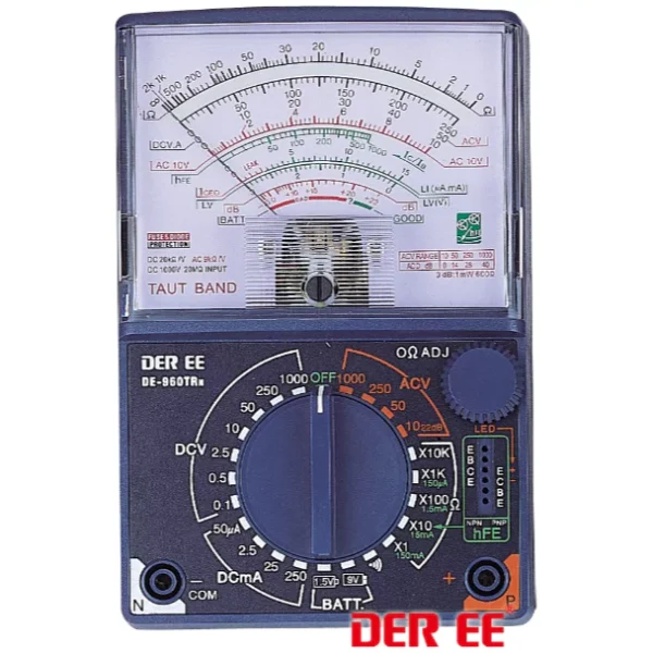 【 大林電子 】 DER EE 得益 指針式萬用電錶 三用電表 DE-960TRN DE-960TRn