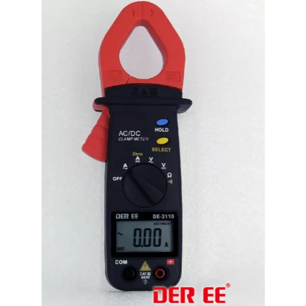 【 大林電子 】 DER EE 得益 迷你型交直流數位鉤錶 DE-3110