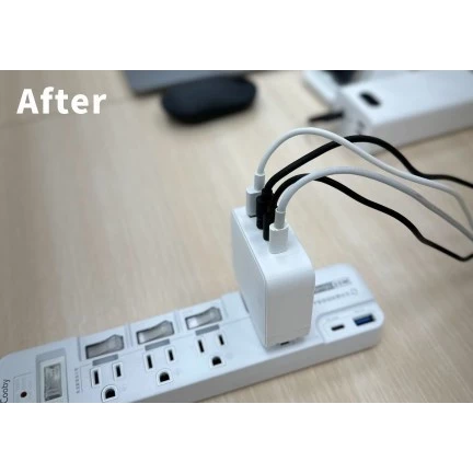 【 大林電子 】POLYBATT 140W GaN 氮化鎵充電器 1A3C GAN07-140W