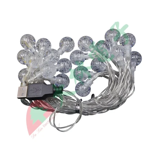 tw-11134207-7rasi-m5v5zqvaerr5fd 【 大林電子 】水晶球燈 USB供電 20燈 長度3公尺 變壓器需另購 A0910