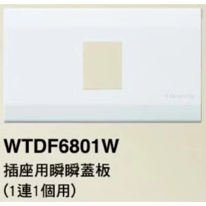 【 大林電子 】國際牌 星光 系列 WTDF 6801 6802 6803 6891 插座 開關 蓋板