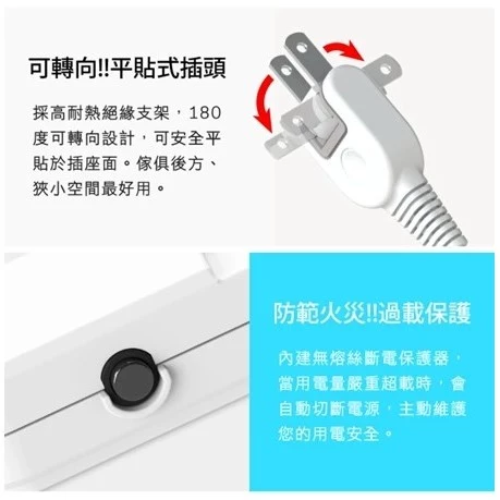 【 大林電子 】台灣製造 Tyson 太順電業延長線 TS-233AS 3切3座 2P延長線 長度：6尺、9尺