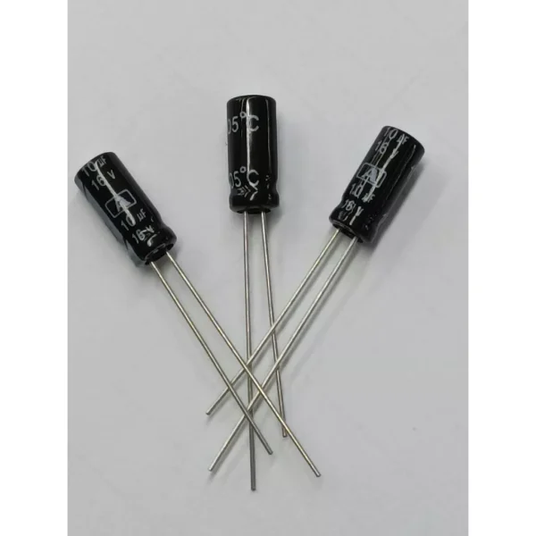 【 大林電子 】電解電容 10UF/16V 電路板零件 學生實習材料 3入/包