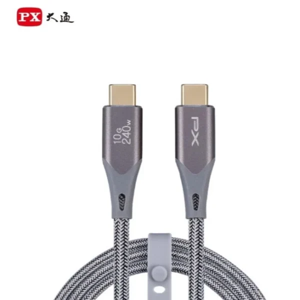 tw-11134207-7rbk2-m9zszgt0nfteec 【大林電子】PX大通 UCC3X-2 UCC3X-1 10G/240W C-C 高速充電傳輸線 1米 2米 顏色隨機