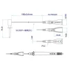 【 大林電子 】 HILA 海碁 40mm小鉤夾(母2mm) FC-N13