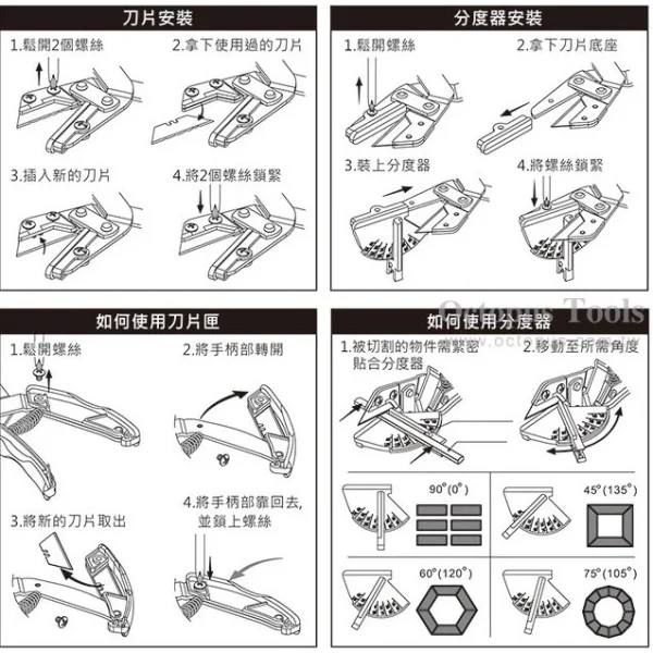 【大林電子】Octopus 章魚牌 2合1多功能萬能剪 496.300