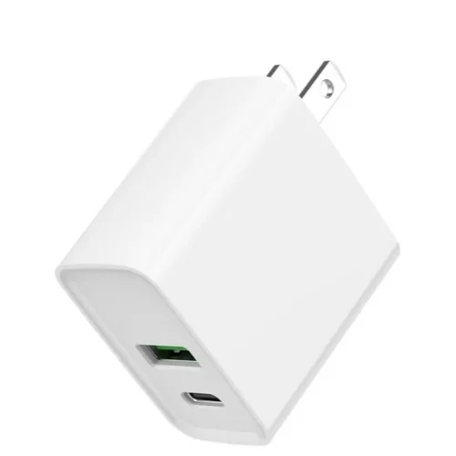 tw-11134207-7rbkb-m82w1x6ypzcp46 【大林電子】MCK-U220 台灣製造 充電器 PD QC3.0 20W 1A1C 雙孔快充