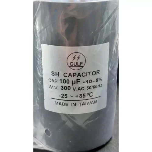 tw-11134207-7rbkb-m8cu7ux2xojpa2 【 大林電子 】運轉電容 啟動電容 100UF 300VAC 大圓型 圓型 出線式