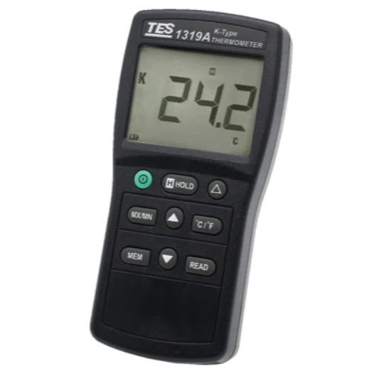 【 大林電子 】泰仕 TES K-Type 溫度計 數位溫度計 TES-1319A