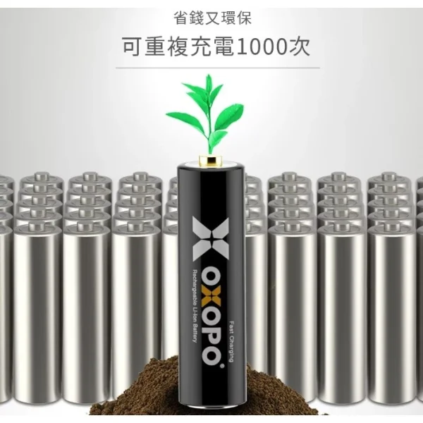 tw-11134207-81ztd-mhn7ewv1mhol19 【 大林電子 】OXOPO乂靛馳 XS-III 充電式鋰電池 AAA 4號4入 AA 3號4入
