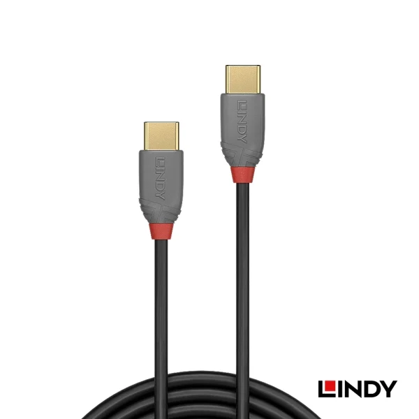 tw-11134207-81ztf-mesez738xiitfc 【 大林電子 】LINDY 林帝 ANTHRA LINE USB2.0 TYPE-C公 TO 公傳輸線 1M 36871