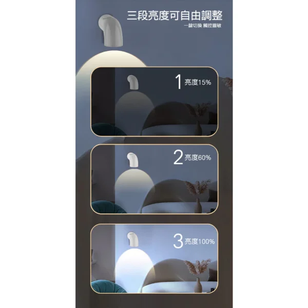 【 大林電子 】 ESENSE 逸盛 LED造型磁吸燈 11-UTD370WH
