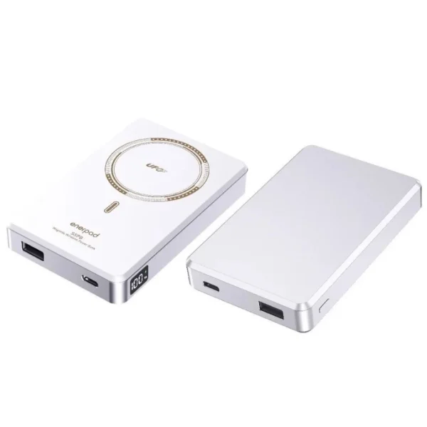 【 大林電子 】enerpad UFO 固態磁吸式行動電源 CCC 認證 10000mAh 防爆行動電源 多協議快充