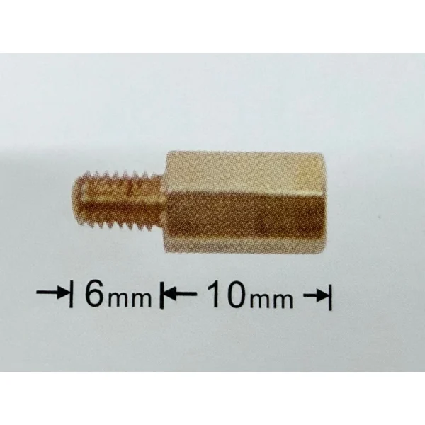 【大林電子】六角銅柱 m3銅柱 細牙銅柱 4入裝 腳柱 M3 帽 螺絲