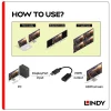 tw-11134207-81zto-me70pqxc3f9h58 【 大林電子 】LINDY 林帝 主動式 DISPLAYPORT公 To HDMI母 4K轉換器 41728