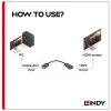 tw-11134207-81zto-me70tiduhgjo91 【 大林電子 】LINDY 林帝 DISPLAYPORT公 To HDMI母 4K轉換器 41718