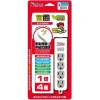 tw-11134207-81zto-mfnroff0ixvx55 【 大林電子 】iPlus+ 保護傘 成電 1切4座3P延長線 PU-3146 台灣製造