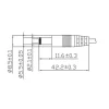【 大林電子 】2.1孔 DC延長線 A:5尺 B:10尺 D:20尺 線材 P/D6158