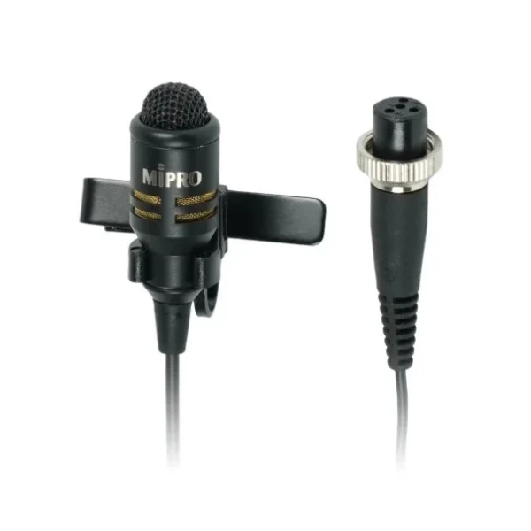 【大林電子】MIPRO 嘉強 原廠公司貨 MU-53L XLR 黑色 單指向領夾式麥克風