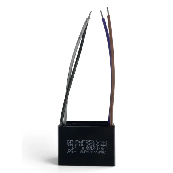 【 大林電子 】運轉電容 啟動電容 8UF+6UF/250VA 8+6