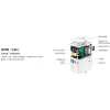 【 大林電子 】PX 70W氮化鎵 萬國轉接旅行插座 Type C+USB-A WTA-7021W/WTA-7021B
