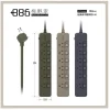 【 大林電子 】極野家 +886 6開6插過載保護延長線1.8米 HPS2660 台灣製造
