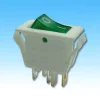 【 大林電子 】3P發光山形開關110V/220V 白殼